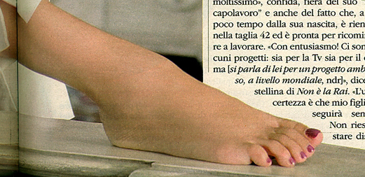 Miriana Trevisan Feet