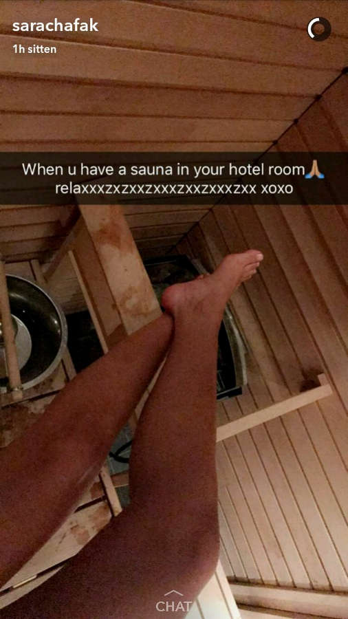 Sara Chafak Feet