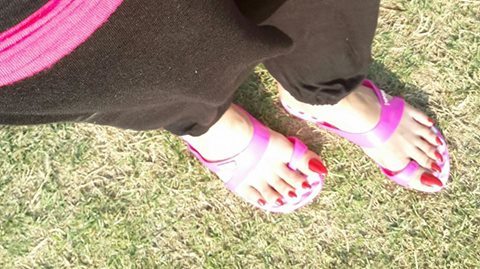 Afreen Khan Feet