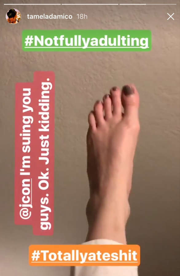 Tamela DAmico Feet