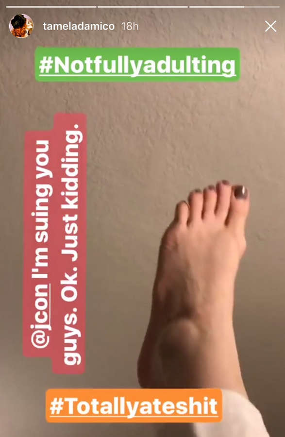 Tamela DAmico Feet