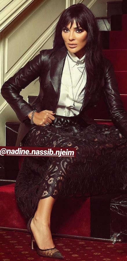 Nadine Nassib Njeim Feet