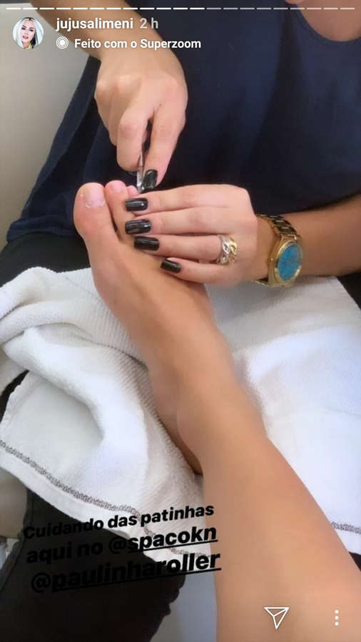 Juliana Salimeni Feet