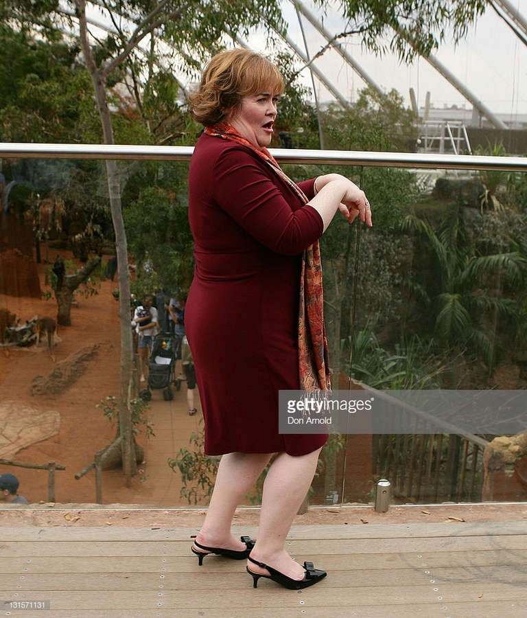 Susan Boyle Feet