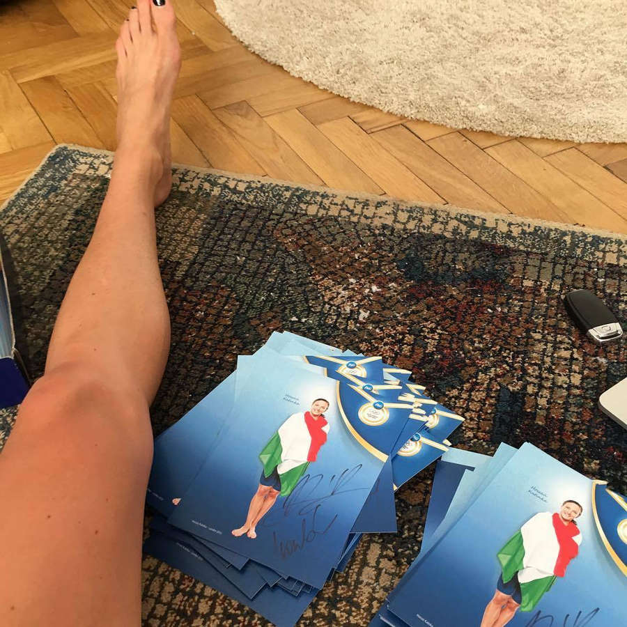 Katinka Hosszu Feet