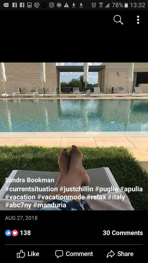 Sandra Bookman Feet