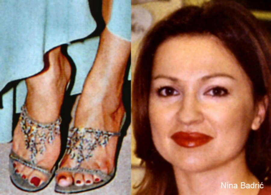 Nina Badric Feet