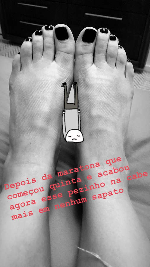 Ingrid Guimaraes Feet