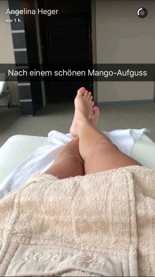 Angelina Heger Feet