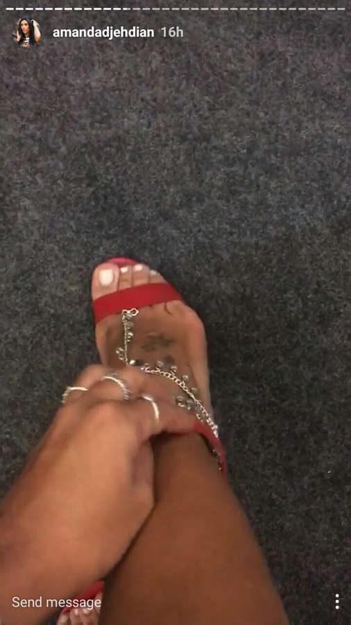 Amanda Djehdian Feet