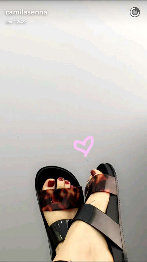 Camila Senna Feet
