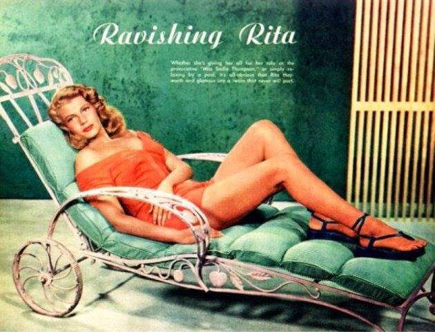 Rita Hayworth Feet