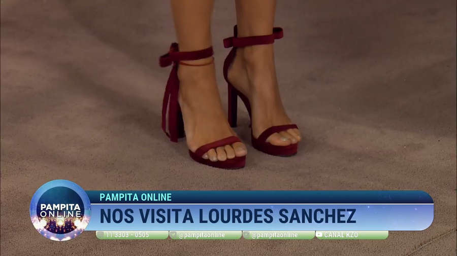 Lourdes Sanchez Feet
