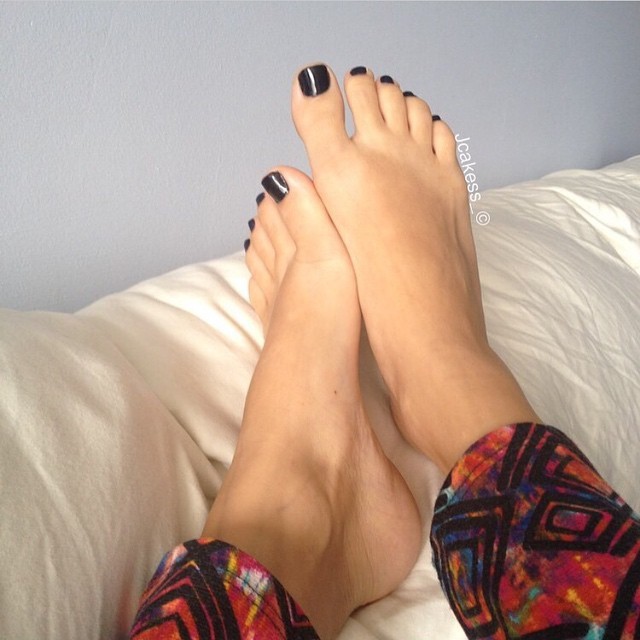 Jenelle jcakess feet