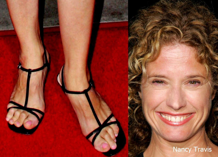 Nancy Travis Feet