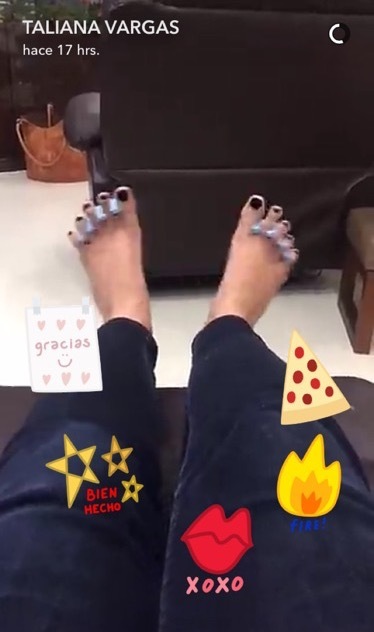 Taliana Vargas Feet