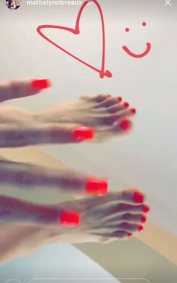 Mattie Breaux Feet