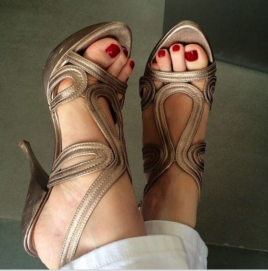 Atala Sarmiento Feet. 