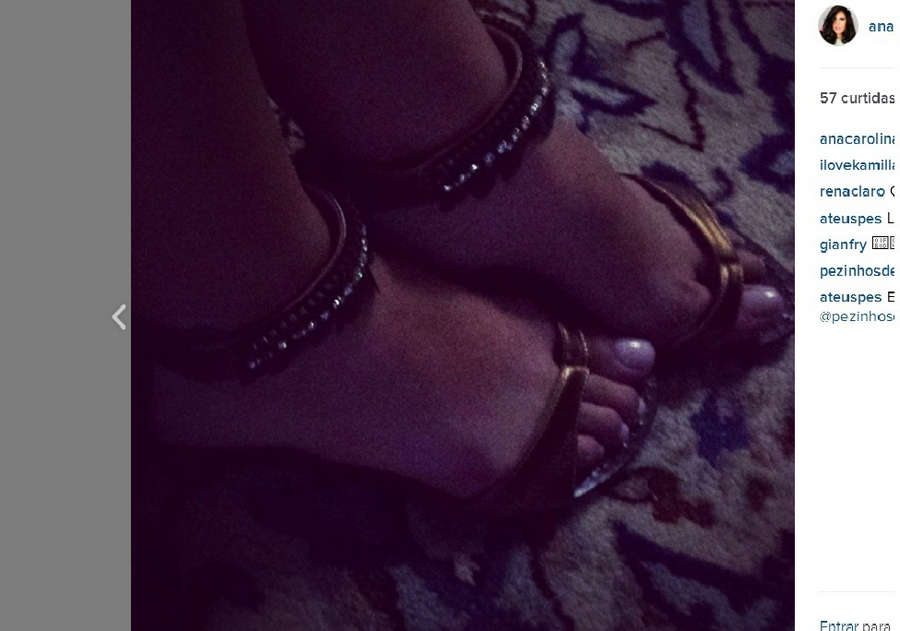 Ana Carolina Dias Feet