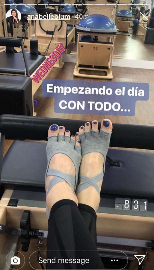 Anabelle Blum Feet