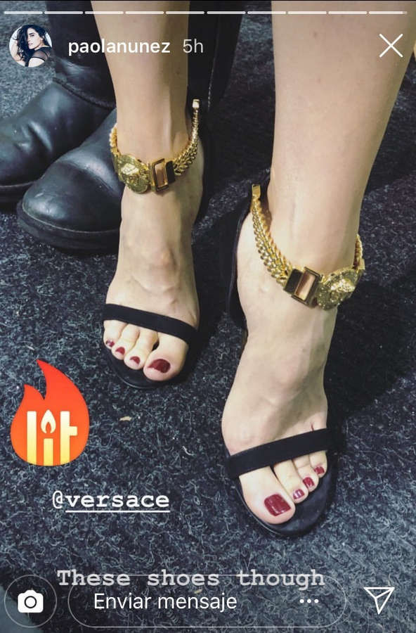 Paola Nunez Feet