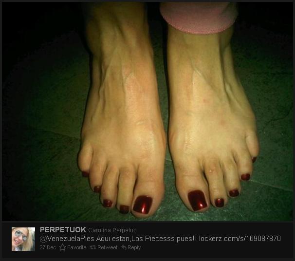 Carolina Perpetuo Feet