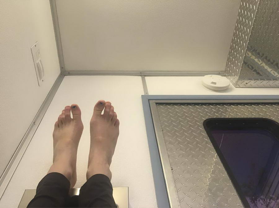 Lizzy DeClement Feet