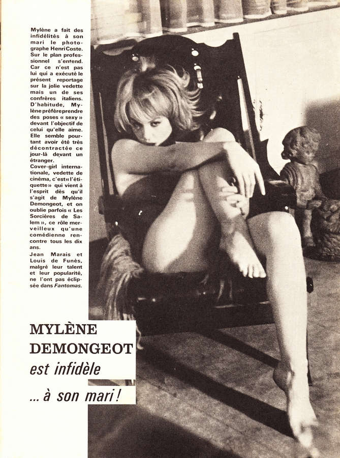 Mylene Demongeot Feet