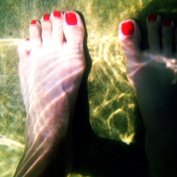 Lucia Aldana Feet