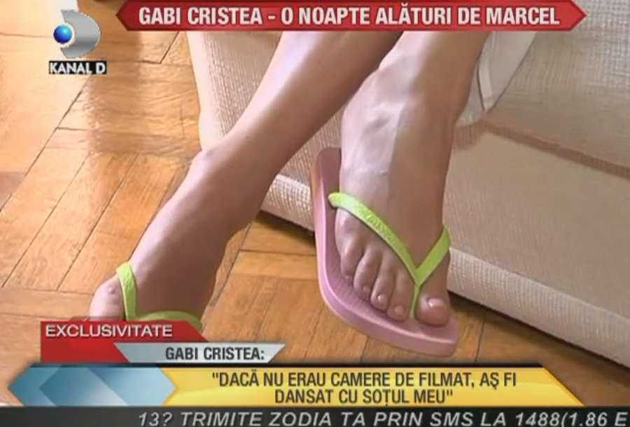 Gabriela Cristea Feet