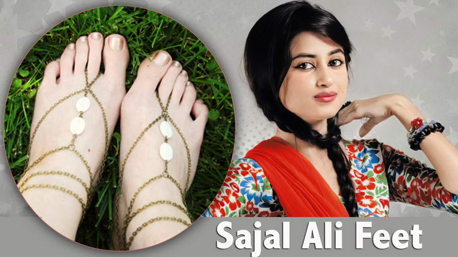 Sajal Ali Feet