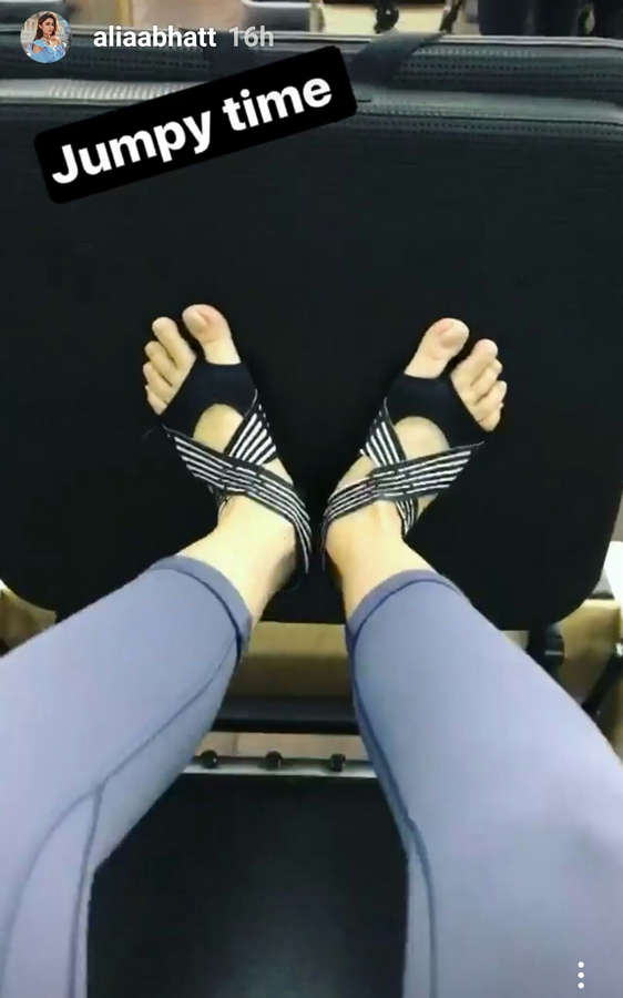 Alia Bhatt Feet