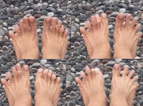 Natia Tsitsilashvili Feet