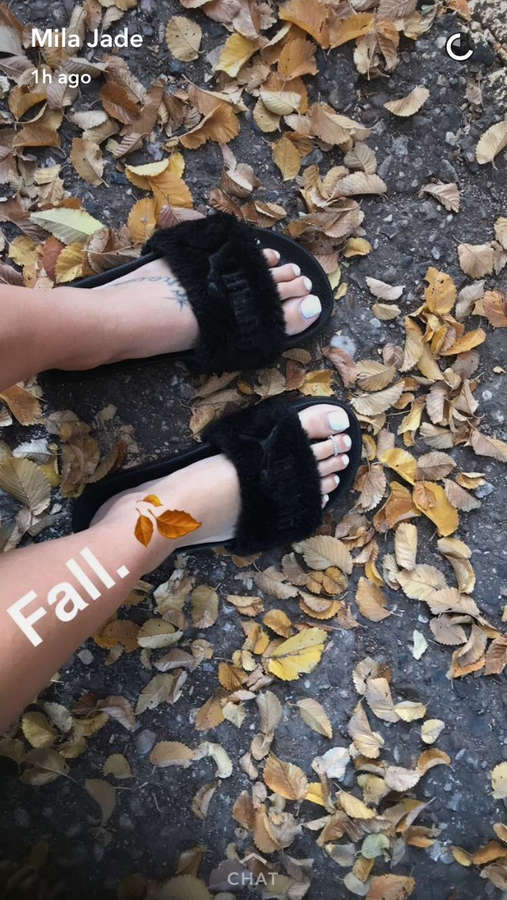Mila Jade Feet