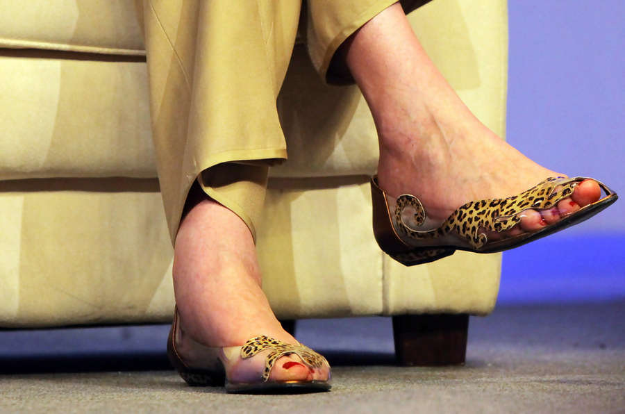 Theresa May Feet