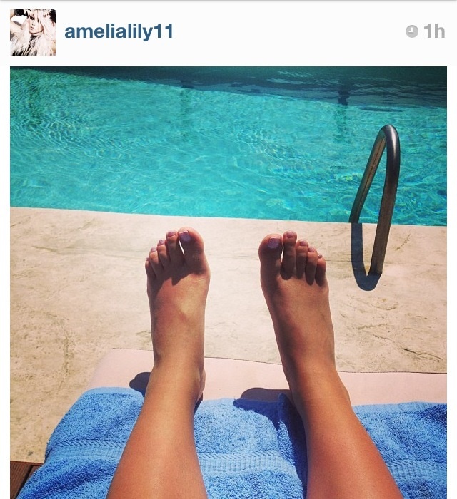 Amelia Lily Oliver Feet