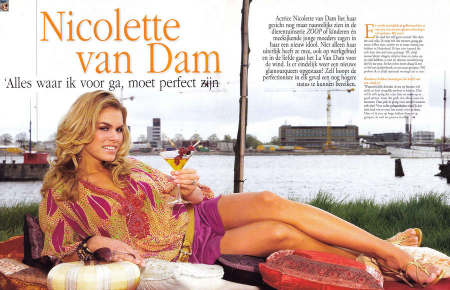 Nicolette Van Dam Feet