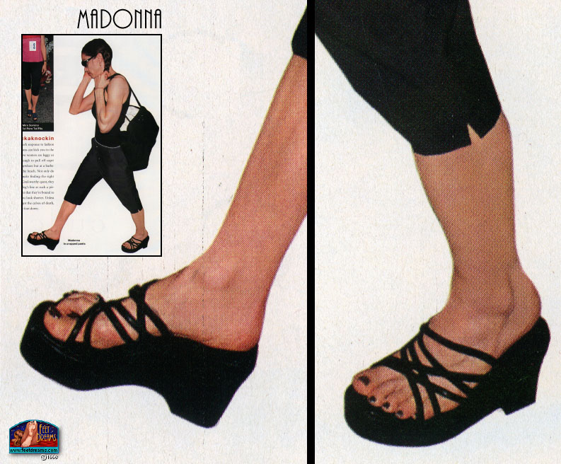 Madonna Feet
