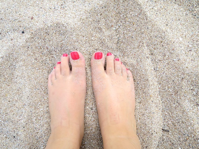 Tanya Burr Feet