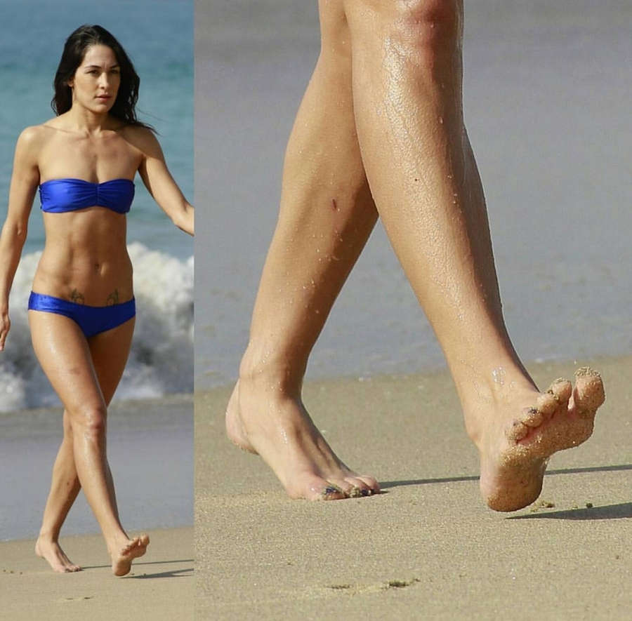 Brie Bella Feet
