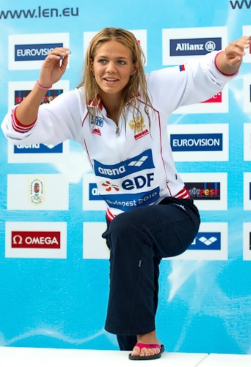 Yulia Efimova Feet