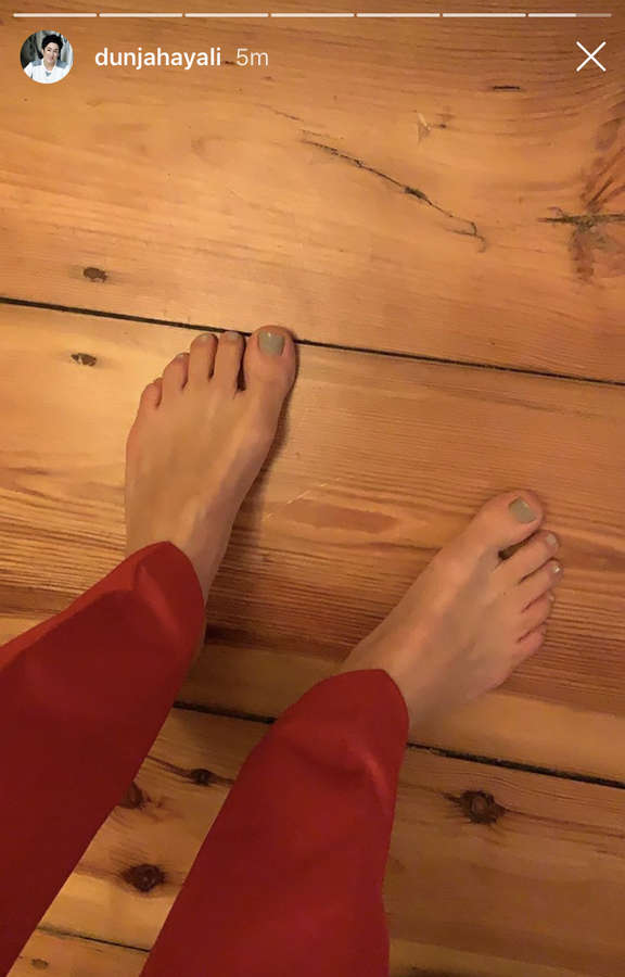 Dunja Hayali Feet