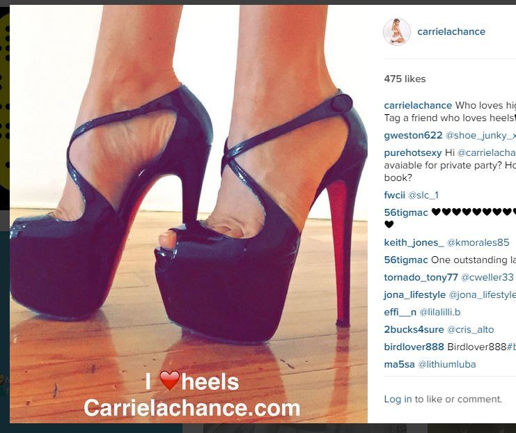 Carrie Lachance Feet