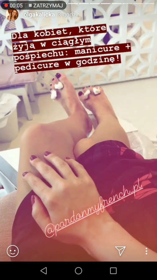 Olga Kalicka Feet