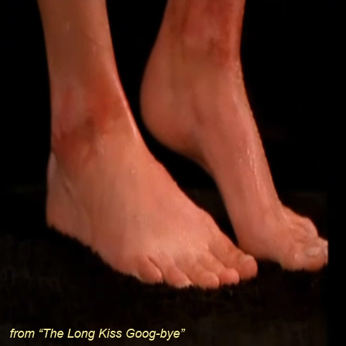 Geena Davis Feet
