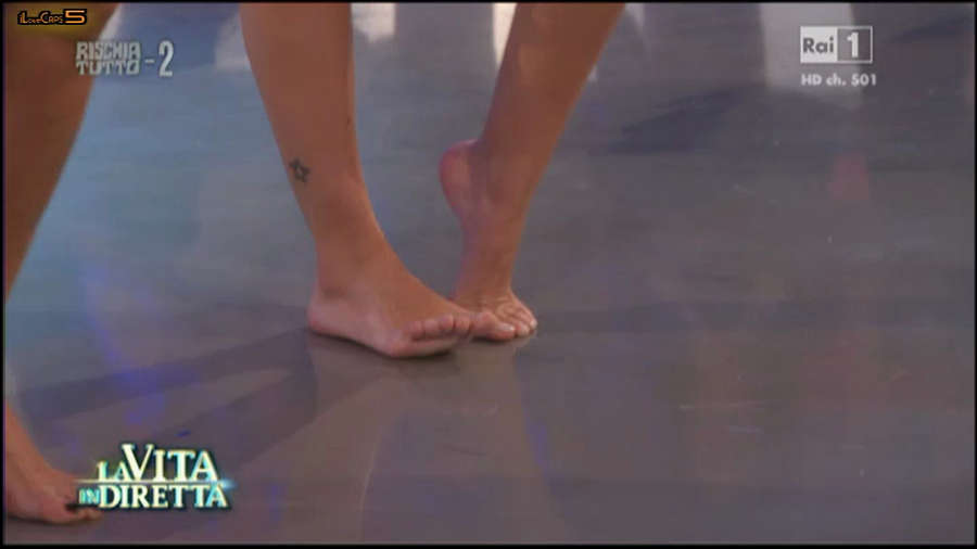 Serena Rossi Feet