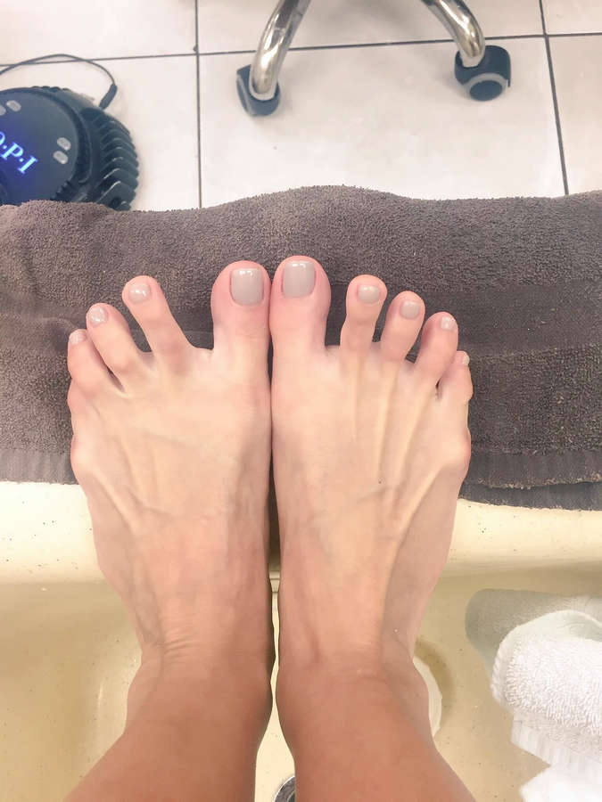 Brittany Furlan Feet. 