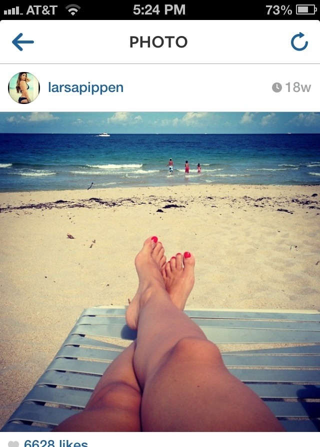 Larsa Pippen Feet
