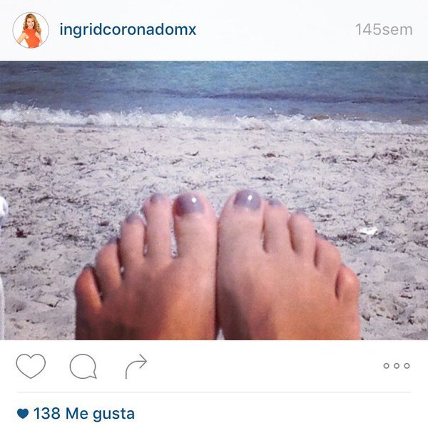 Ingrid Coronado Feet