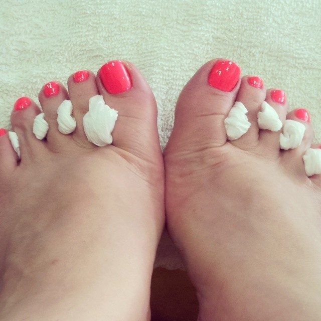 April Flores Feet